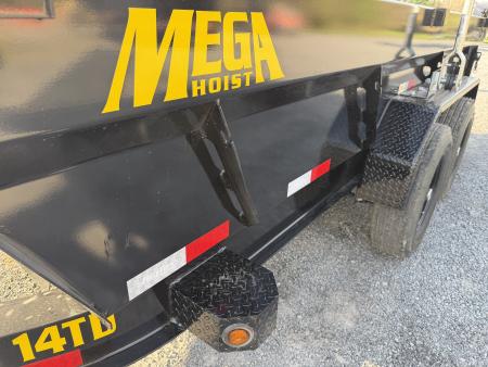 New 2026 Big Tex 14TDX 5 STAGE TELESCOPIC DUMP TRAILER 7 GAUGE FLOOR , HYDRO JACK , 14 PLY TIRES , LONG ARM TARP