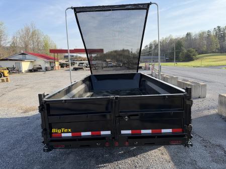 New 2026 Big Tex 14TDX 5 STAGE TELESCOPIC DUMP TRAILER 7 GAUGE FLOOR , HYDRO JACK , 14 PLY TIRES , LONG ARM TARP