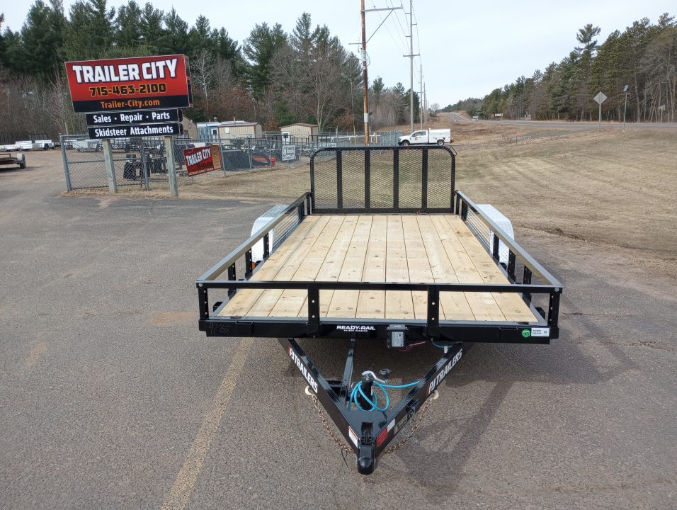 New 2026 PJ Trailers UL 83"X16' Tandem Axle Utility Trailer