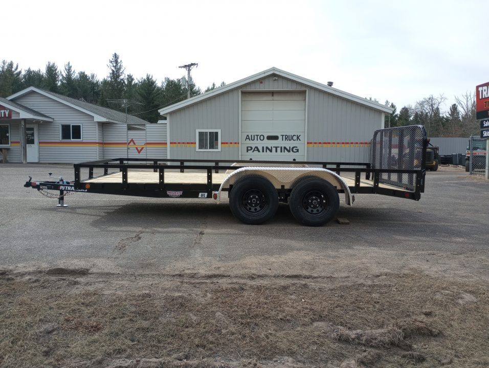 New 2026 PJ Trailers UL 83"X16' Tandem Axle Utility Trailer