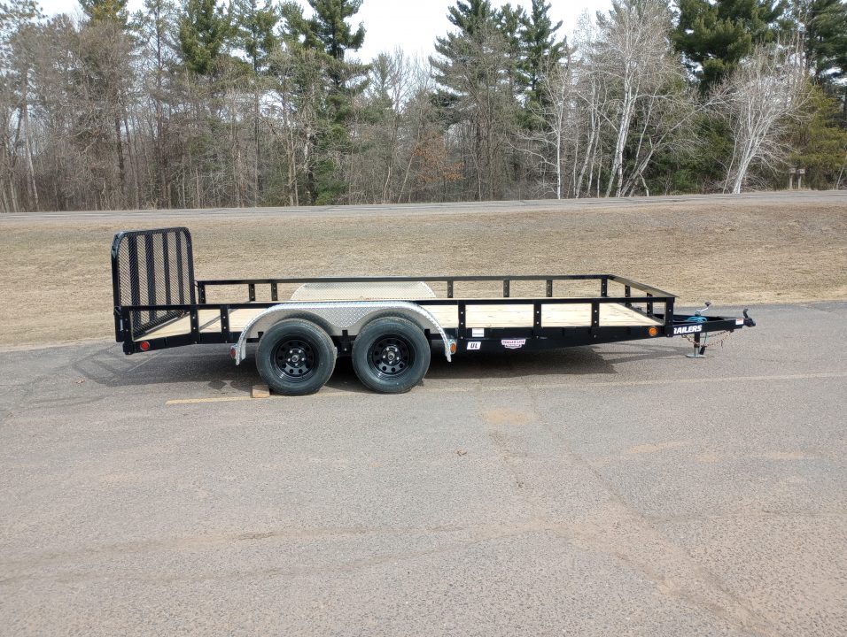 New 2026 PJ Trailers UL 83"X16' Tandem Axle Utility Trailer