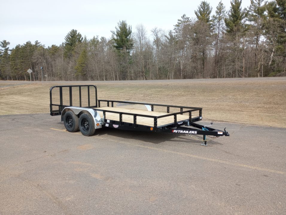 New 2026 PJ Trailers UL 83"X16' Tandem Axle Utility Trailer