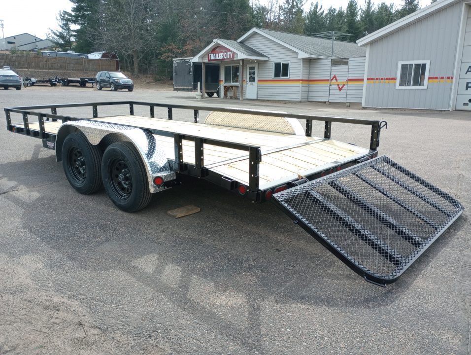 New 2026 PJ Trailers UL 83"X16' Tandem Axle Utility Trailer