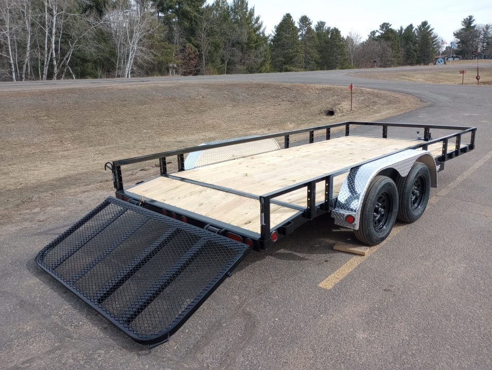 New 2026 PJ Trailers UL 83"X16' Tandem Axle Utility Trailer