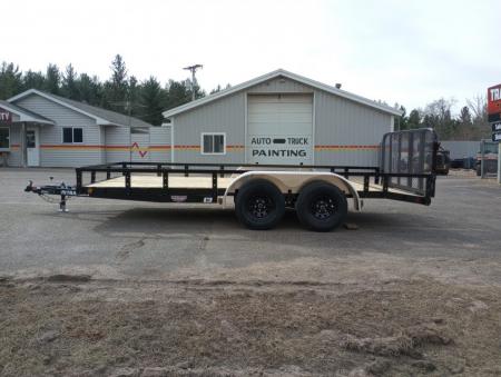 New 2026 PJ Trailers UL 83"X16' Tandem Axle Utility Trailer