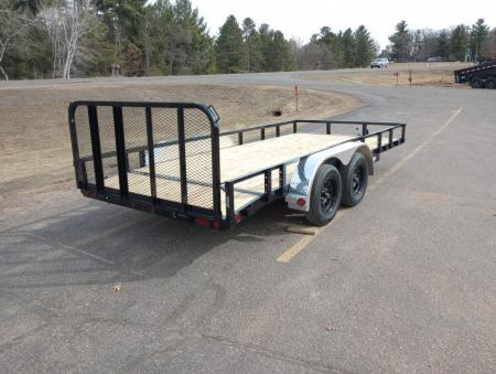 New 2026 PJ Trailers UL 83"X16' Tandem Axle Utility Trailer