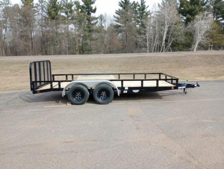 New 2026 PJ Trailers UL 83"X16' Tandem Axle Utility Trailer