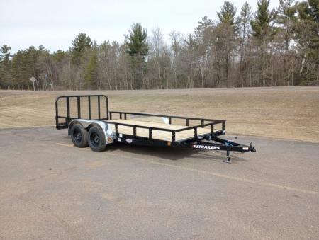New 2026 PJ Trailers UL 83"X16' Tandem Axle Utility Trailer