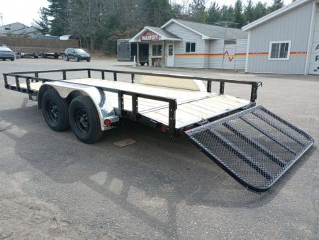 New 2026 PJ Trailers UL 83"X16' Tandem Axle Utility Trailer