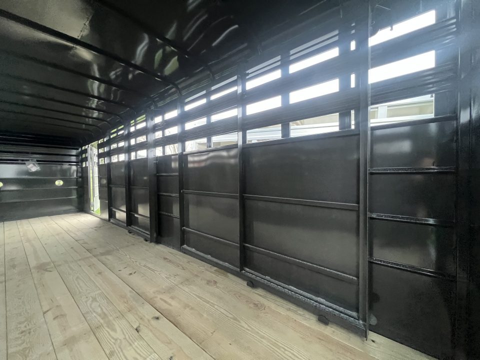 New 2026 CornPro 7x24 14K Gooseneck Stock / Stock Combo Trailer