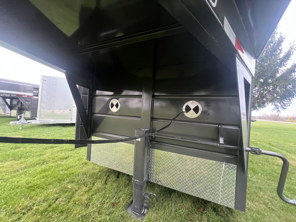 New 2026 CornPro 7x24 14K Gooseneck Stock / Stock Combo Trailer