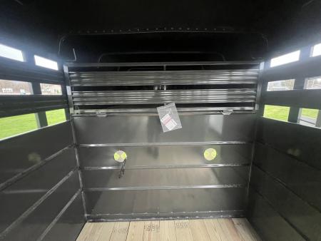 New 2026 CornPro 7x24 14K Gooseneck Stock / Stock Combo Trailer