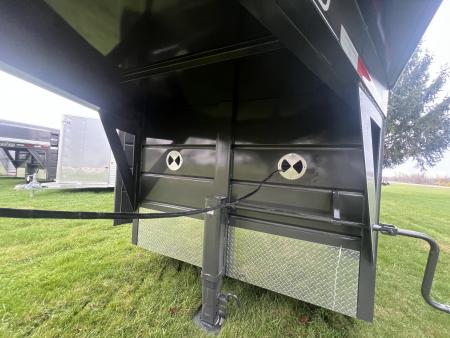 New 2026 CornPro 7x24 14K Gooseneck Stock / Stock Combo Trailer