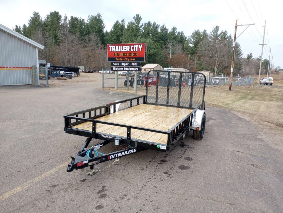New 2026 PJ Trailers U8 83"x14' Single Axle Utility Trailer