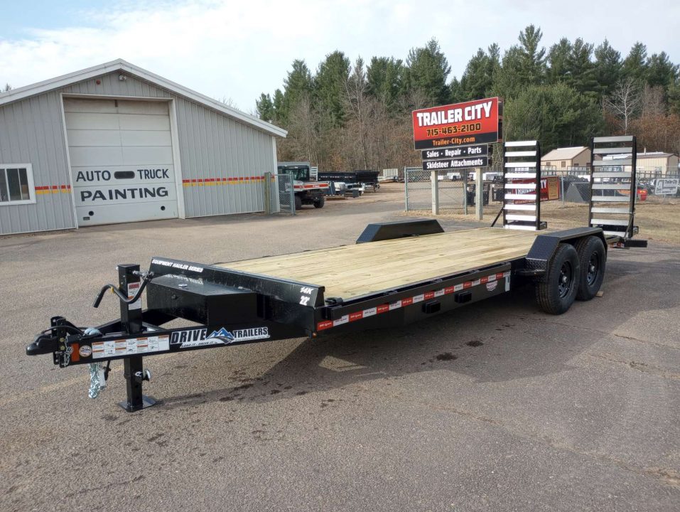 New 2026 Drive Trailers 14K 22'x82" Equipment Trailer