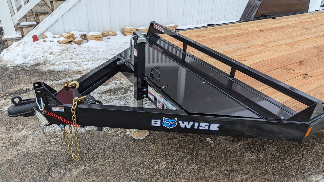 New 2026 BWise 16' Lo Pro Equipment Hauler w/ No Dove