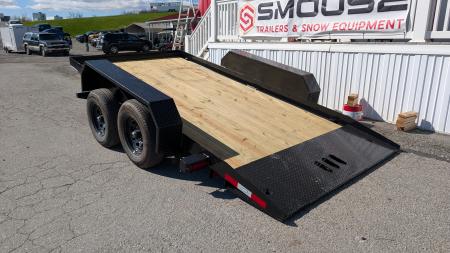 New 2026 CAM SUPERLINE 7x14 Tandem Axle Lo Pro Tilt Trailer