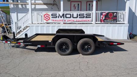 New 2026 CAM SUPERLINE 7x14 Tandem Axle Lo Pro Tilt Trailer