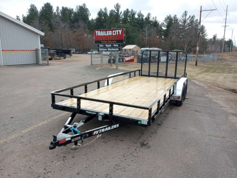 New 2026 PJ Trailers UL 83"x20' Tandem Axle Utility Trailer