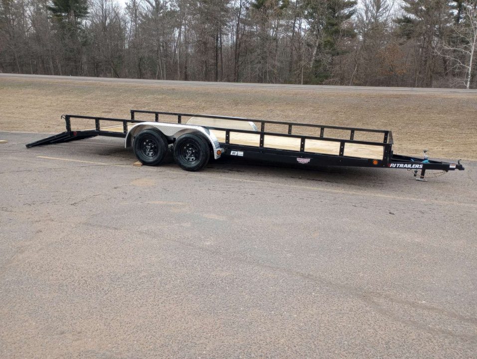 New 2026 PJ Trailers UL 83"x20' Tandem Axle Utility Trailer