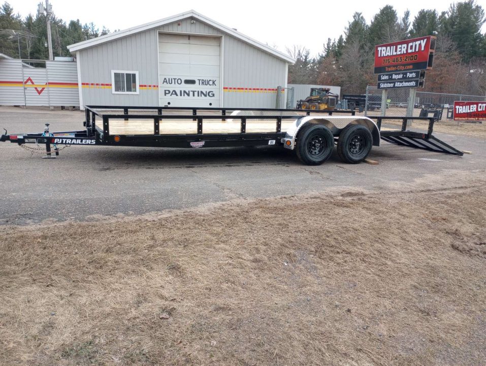 New 2026 PJ Trailers UL 83"x20' Tandem Axle Utility Trailer