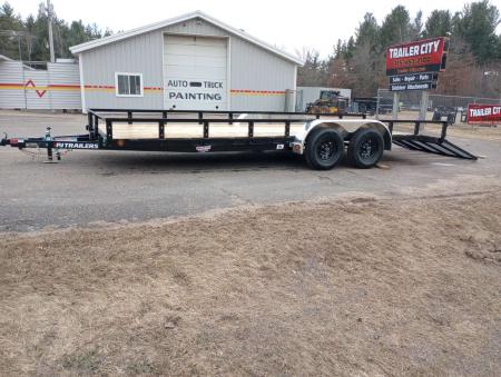 New 2026 PJ Trailers UL 83"x20' Tandem Axle Utility Trailer