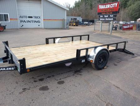 New 2026 PJ Trailers U8 83"X14' Single Axle Utility Trailer