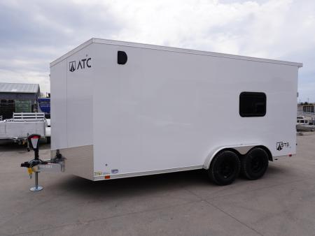 New 2026 ATC STO450 7.5x16ft Enclosed Trailer