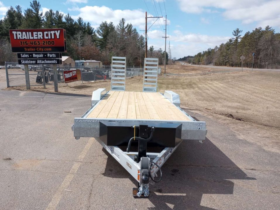 New 2026 Drive Trailers 14K 20'x82" Galvanized Equipment Trailer
