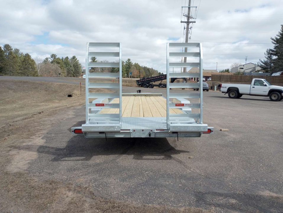 New 2026 Drive Trailers 14K 20'x82" Galvanized Equipment Trailer