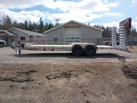 New 2026 Drive Trailers 14K 20'x82" Galvanized Equipment Trailer