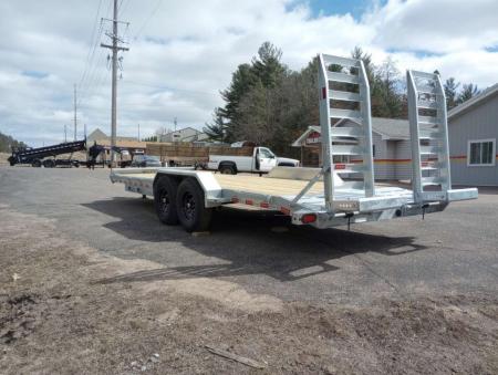 New 2026 Drive Trailers 14K 20'x82" Galvanized Equipment Trailer
