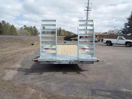 New 2026 Drive Trailers 14K 20'x82" Galvanized Equipment Trailer