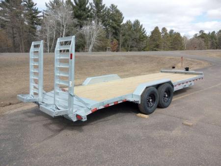 New 2026 Drive Trailers 14K 20'x82" Galvanized Equipment Trailer