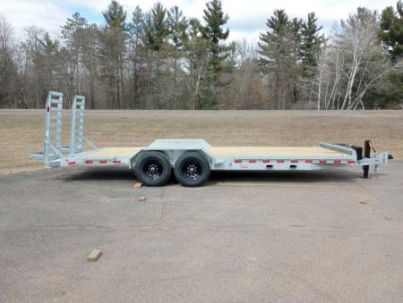 New 2026 Drive Trailers 14K 20'x82" Galvanized Equipment Trailer