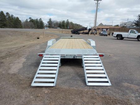 New 2026 Drive Trailers 14K 20'x82" Galvanized Equipment Trailer
