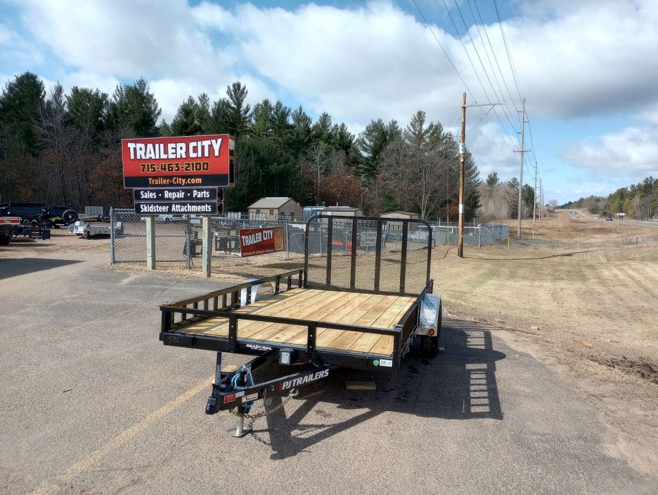 New 2026 PJ Trailers U8 83"X14' Single Axle Utility Trailer