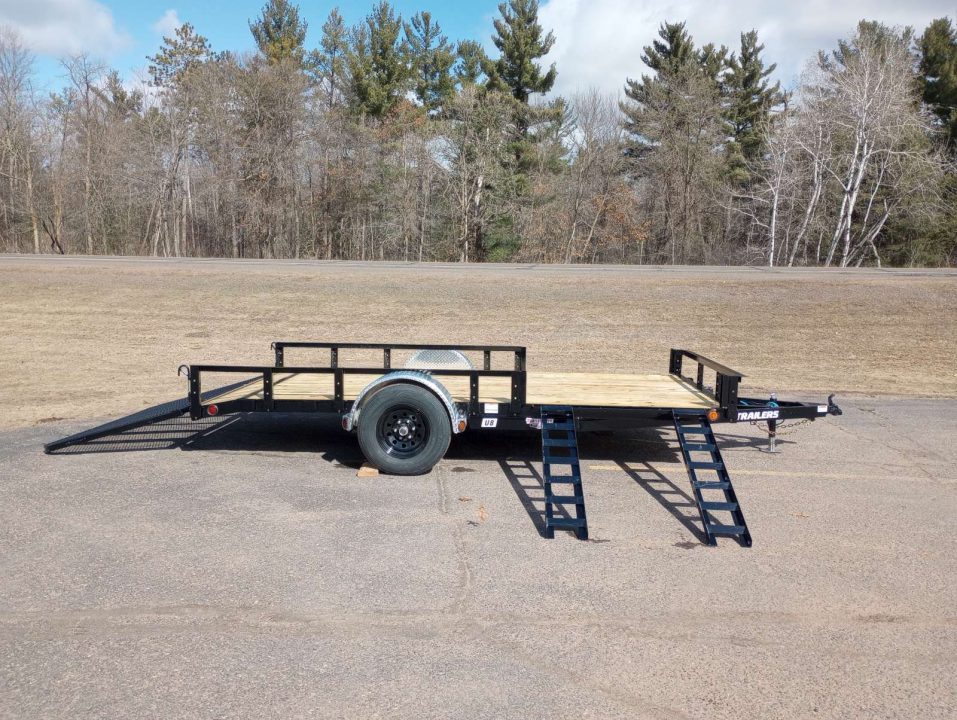 New 2026 PJ Trailers U8 83"X14' Single Axle Utility Trailer
