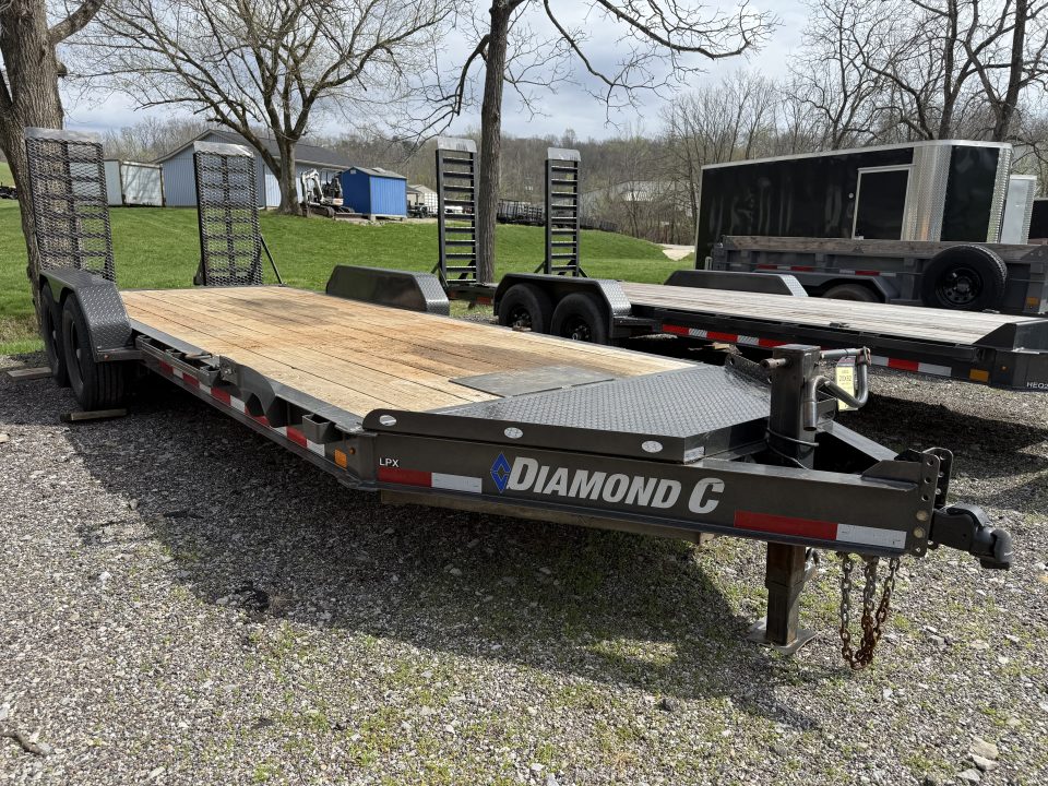 Used 2021 Diamond C Trailers LPX 207 20X82 Equipment Trailer