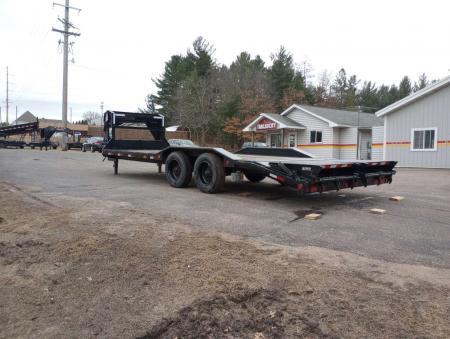 Used 2020 PJ TRAILERS H7 Gooseneck 102" x 24' Equipment Trailer