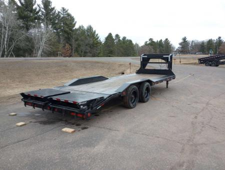Used 2020 PJ TRAILERS H7 Gooseneck 102" x 24' Equipment Trailer