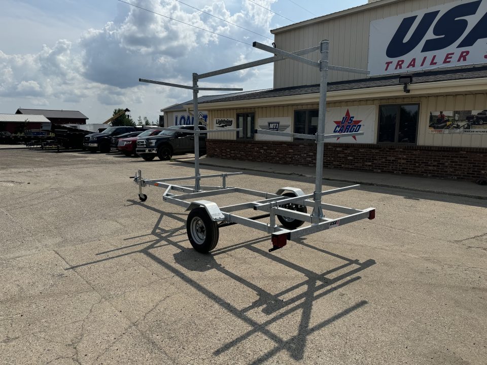 New 2026 AMO 82x18 Skidsteer Equipment Trailer