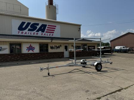 New 2026 AMO 82x18 Skidsteer Equipment Trailer