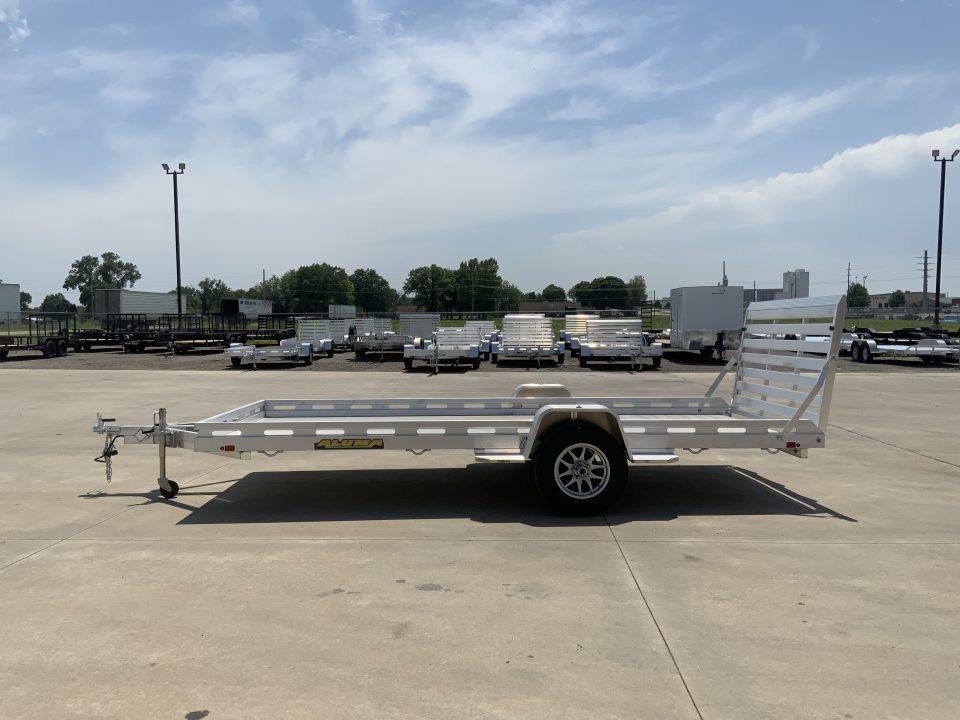 New 2027 Aluma 78 X 15 STG Utility Trailer