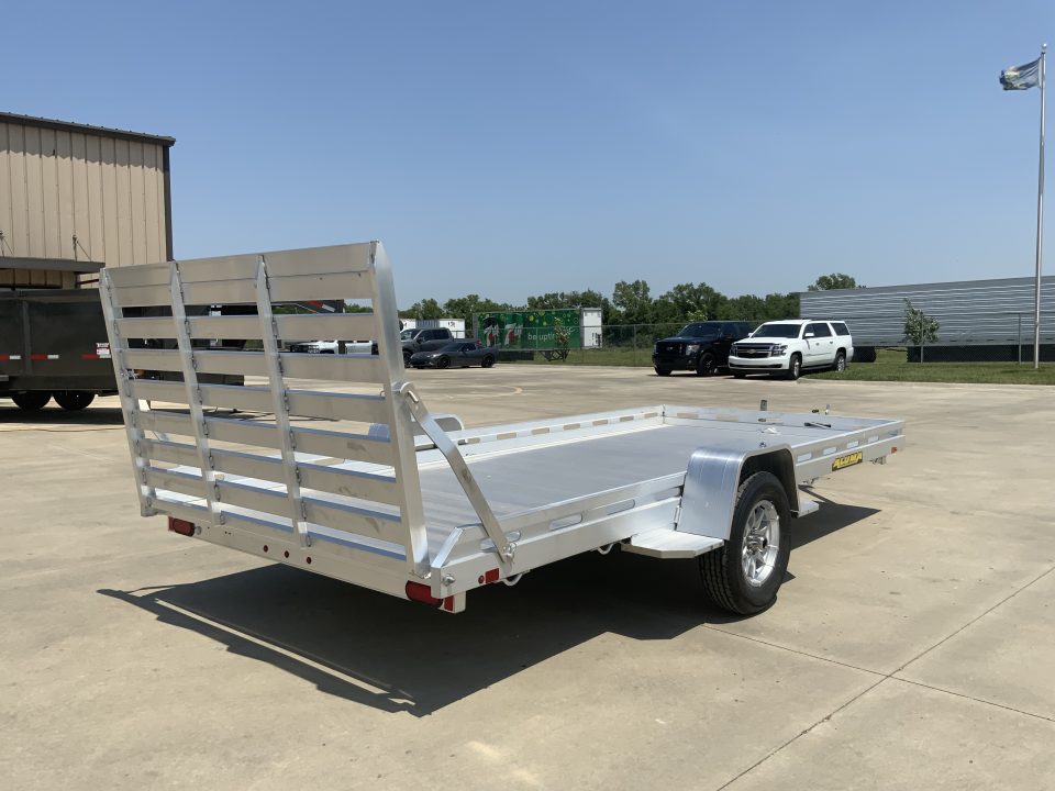 New 2027 Aluma 78 X 15 STG Utility Trailer