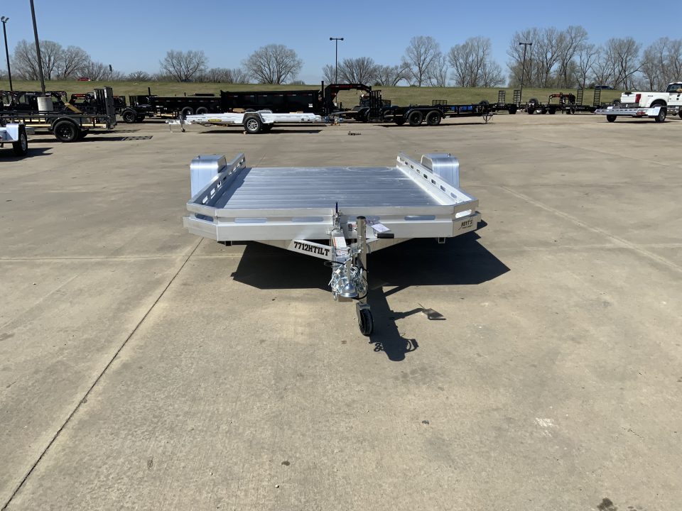 New 2027 Aluma 77 X 12H Tilt Trailer