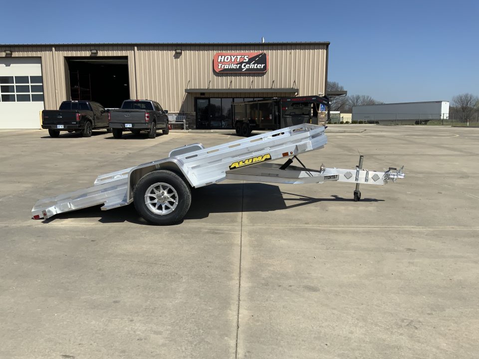 New 2027 Aluma 77 X 12H Tilt Trailer