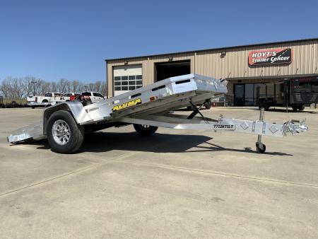New 2027 Aluma 77 X 12H Tilt Trailer