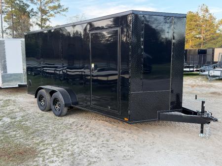 New 2026 Yellowstone Trailers 7x16 TA Cargo / Enclosed Trailer