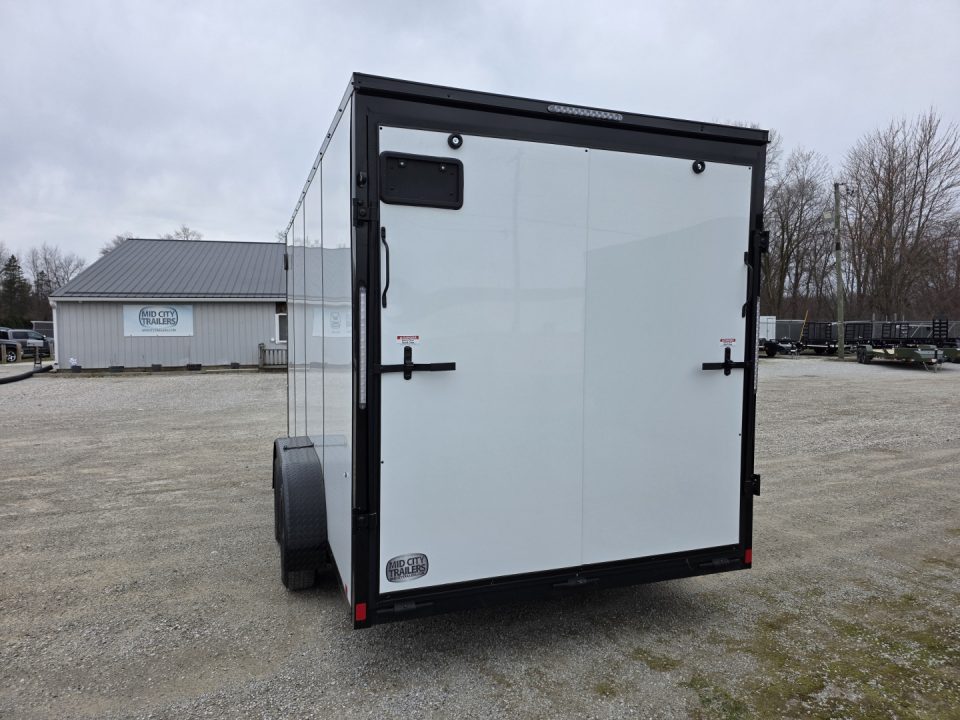 New 2026 Formula Trailers 7x16 7' INSIDE 080 SCREWLESS BLACKOUT DRINGS ALUM WHEELS SXS UTV GOLFCART Cargo / Enclosed Trailer